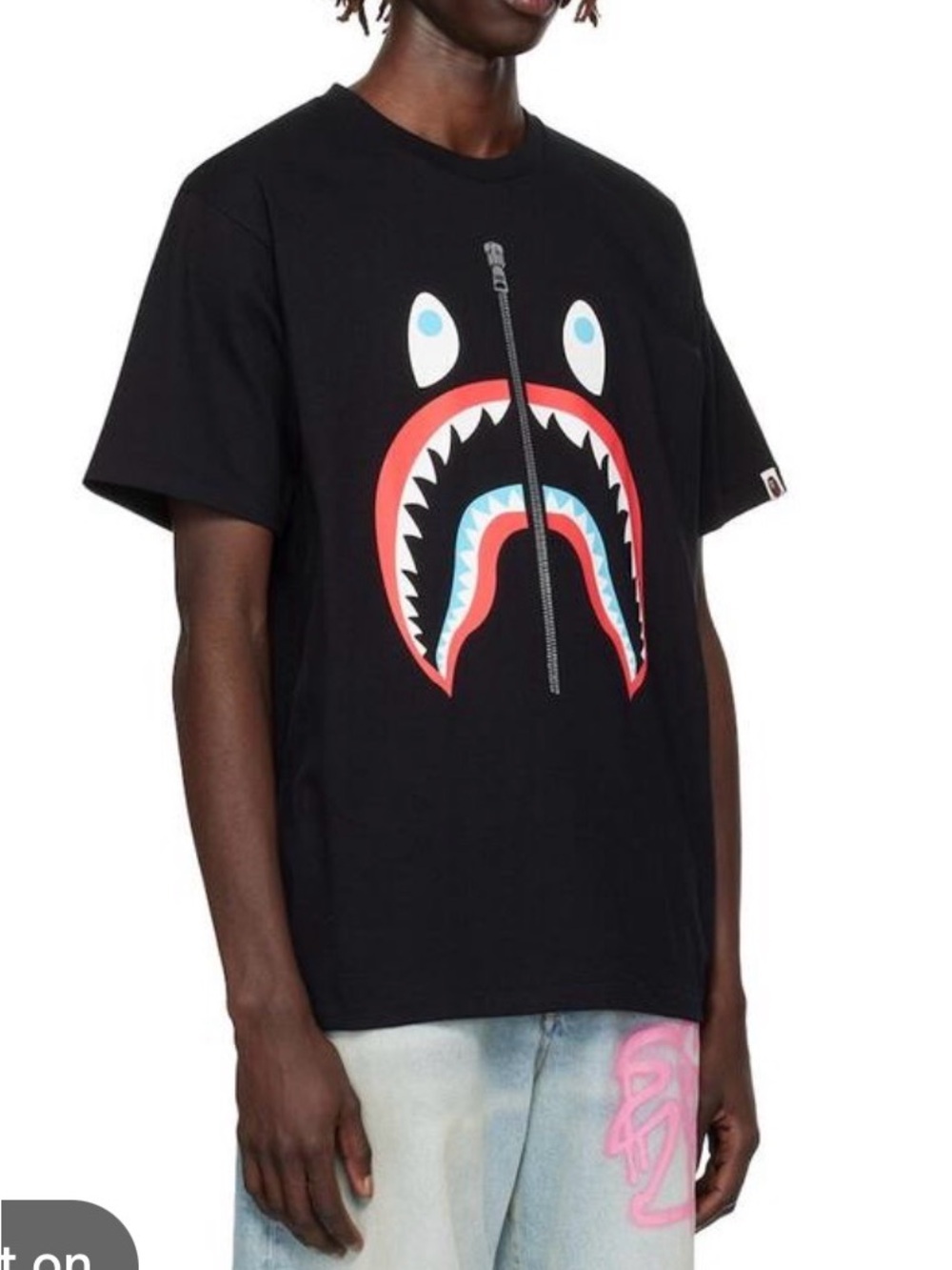 BAPE A Bathing Ape Shark Tee XL